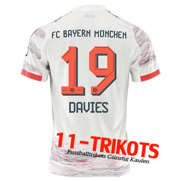 Bayern Munchen (DAVIES #19) 2025/2026 Auswärtstrikot