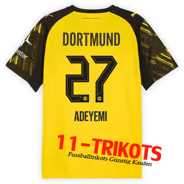 Dortmund (ADEYEMI #27) 2025/2026 Heimtrikot