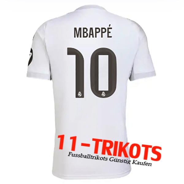Real Madrid (Mbappé #10) 2025/2026 Heimtrikot