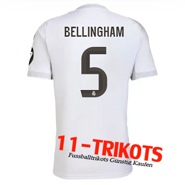 Real Madrid (BELLINGHAM #5) 2025/2026 Heimtrikot