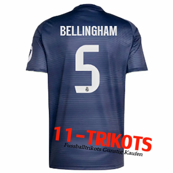 Real Madrid (BELLINGHAM #5) 2025/2026 Auswärtstrikot
