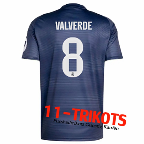 Real Madrid (VALVERDE #8) 2025/2026 Auswärtstrikot