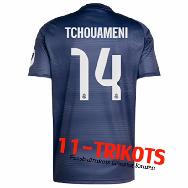 Real Madrid (TCHOUAMÉNI #14) 2025/2026 Auswärtstrikot
