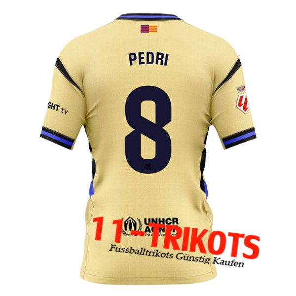 Barcelona (PEDRI #8) 2025/2026 Auswärtstrikot