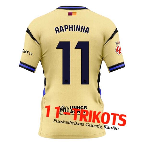 Barcelona (RAPHINHA #11) 2025/2026 Auswärtstrikot