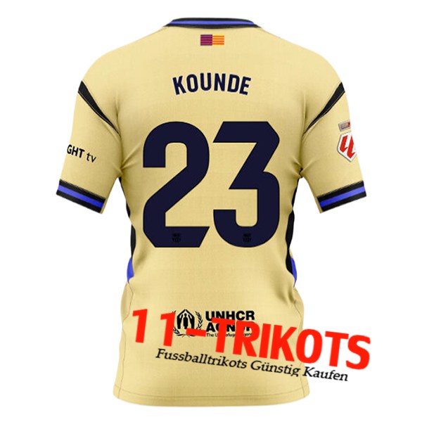 Barcelona (KOUNDE #23) 2025/2026 Auswärtstrikot