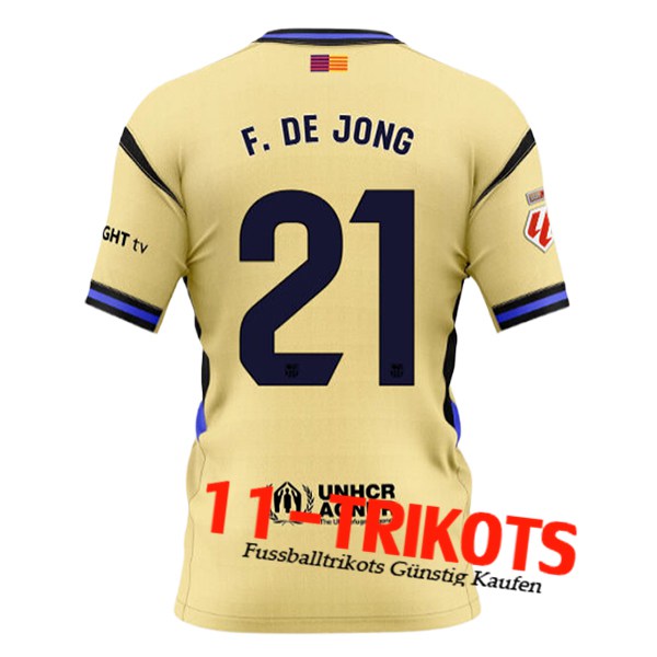 Barcelona (F. DE JONG #21) 2025/2026 Auswärtstrikot