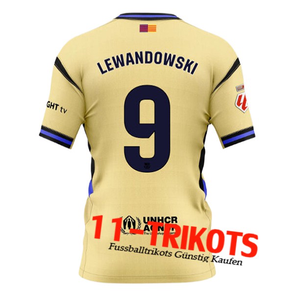 Barcelona (LEWANDOWSKI #9) 2025/2026 Auswärtstrikot