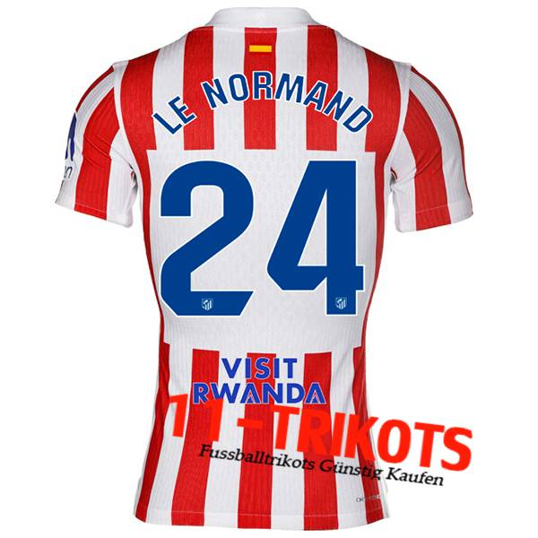 Atletico Madrid (LE NORMAND #24) 2025/2026 Heimtrikot