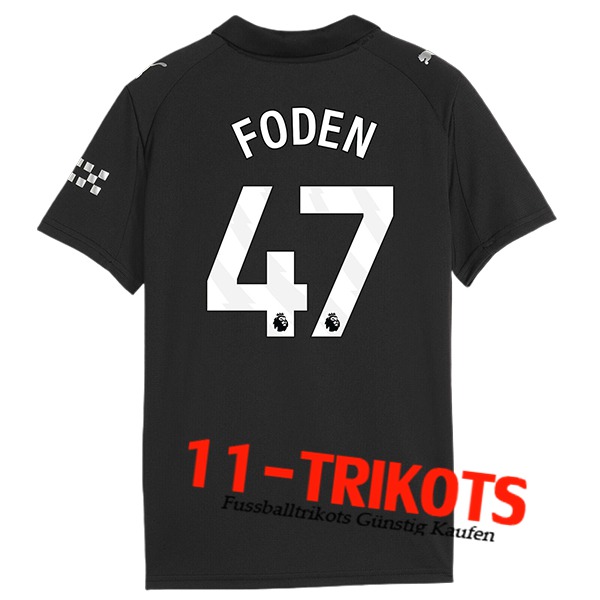 Manchester City (FODEN #47) 2025/2026 Auswärtstrikot