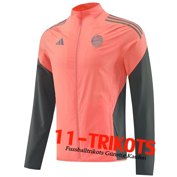 Bayern Munchen Windjacke Orange/Grau 2025/2026