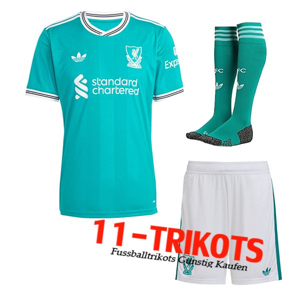 FC Liverpool Third Trikot (Shorts + Socken) 2025/2026