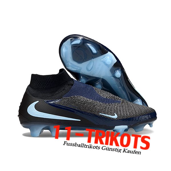 Nike Fussballschuhe Phantom GX III Elite FG Schwarz/Blau -02