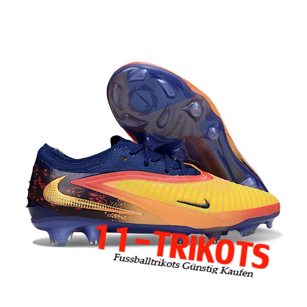 Nike Fussballschuhe Phantom GX III Elite FG Gelb/Schwarz/Blau