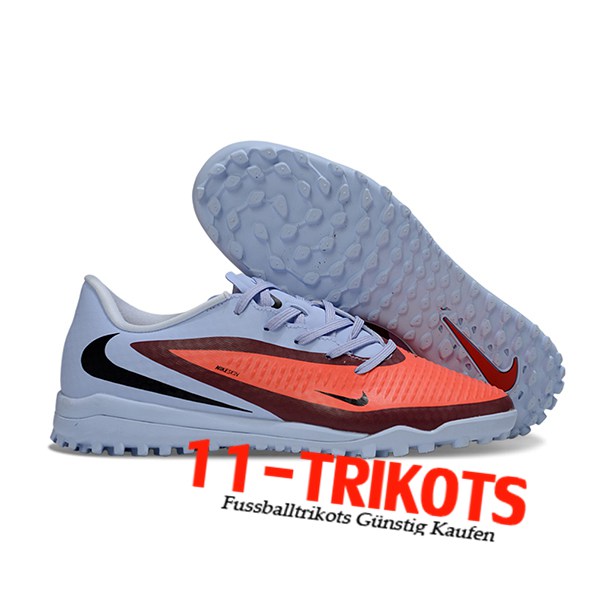 Nike Fussballschuhe Phantom 6 Low Academy "Erling Haaland" Grau/Orange