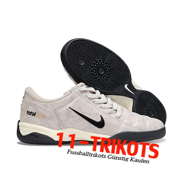 Nike Fussballschuhe T90 IC Grau/Schwarz -04  Nike Fussballschuhe T90 IC Grau/Schwarz -04