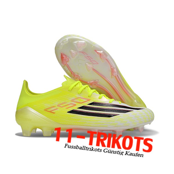 Adidas Fussballschuhe F50 Elite FG Gelb/Schwarz/Orange