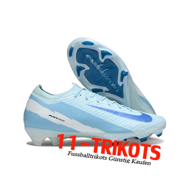 Nike Fussballschuhe AIR Zoom Mercurial Vapor 16 Elite XXV FG Blau/Weiß -02