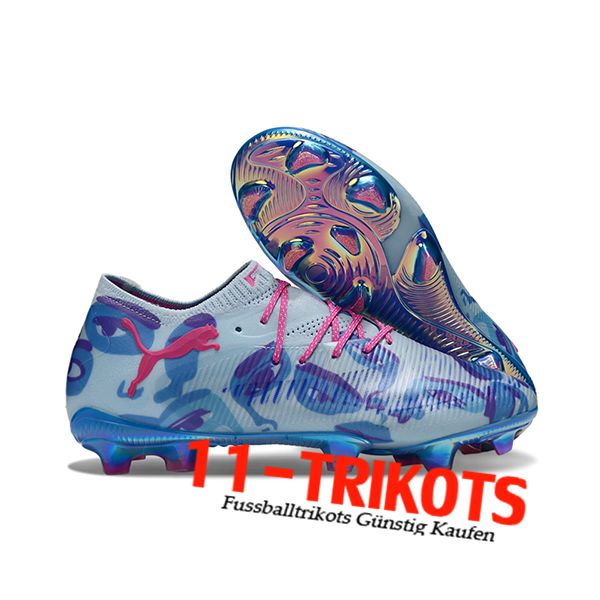 PUMA Fussballschuhe FUTURE 8 ULTIMATE FG/AG Blau/lila  PUMA Fussballschuhe FUTURE 8 ULTIMATE FG/AG Blau/lila