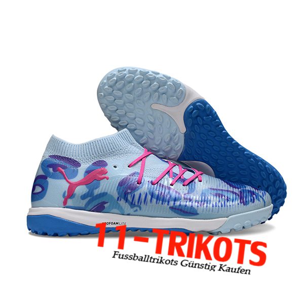 PUMA Fussballschuhe FUTURE 8 ULTIMATE TF Blau/lila  PUMA Fussballschuhe FUTURE 8 ULTIMATE TF Blau/lila