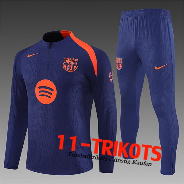 FC Barcelona Trainingsanzug Kinder Blau/Orange 2025/2026