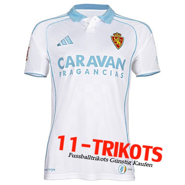 Neues Real Zaragoza Heimtrikot 2025/2026