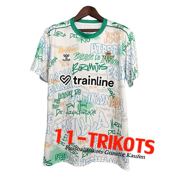 Real Betis Fussball Trikots Special Edition Weiß/Grün 2025/2026