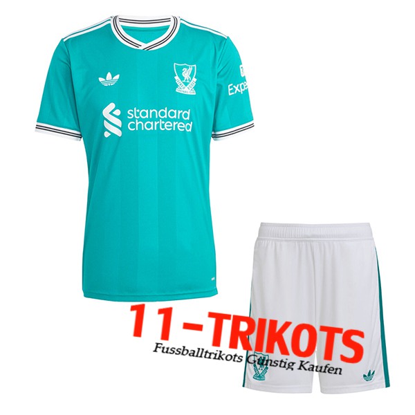 Neues FC Liverpool Kinder Third Trikot 2025/2026
