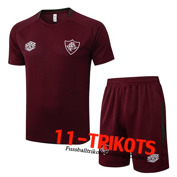 Fluminense Trainingstrikot Rot/Braun 2025/2026