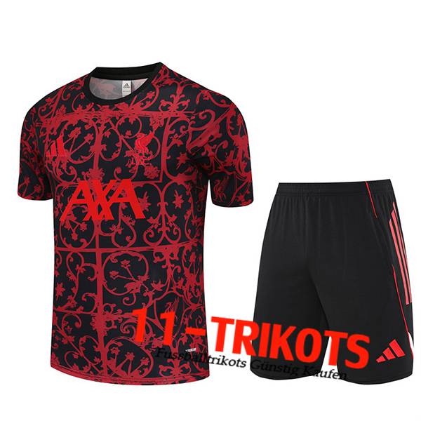 FC Liverpool Trainingstrikot Rot/Schwarz 2025/2026
