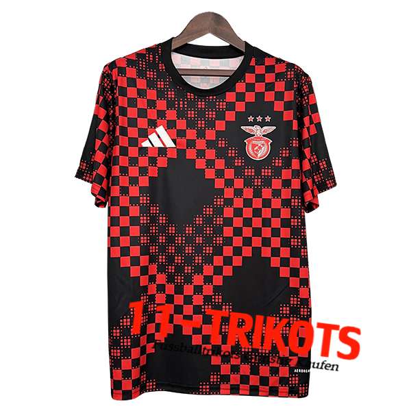 S.L.Benfica Trainingstrikot Rot/Schwarz 2025/2026 -03