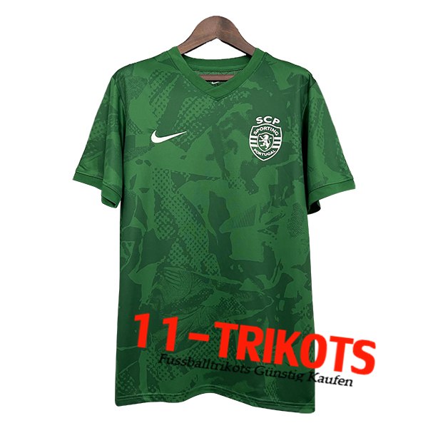 Sporting Lisbon Trainingstrikot Grün 2025/2026