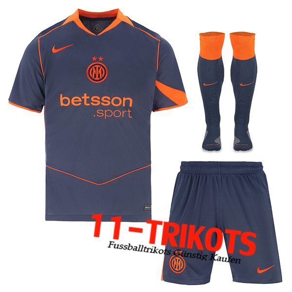 Inter Milan Third Trikot (Shorts + Socken) 2025/2026