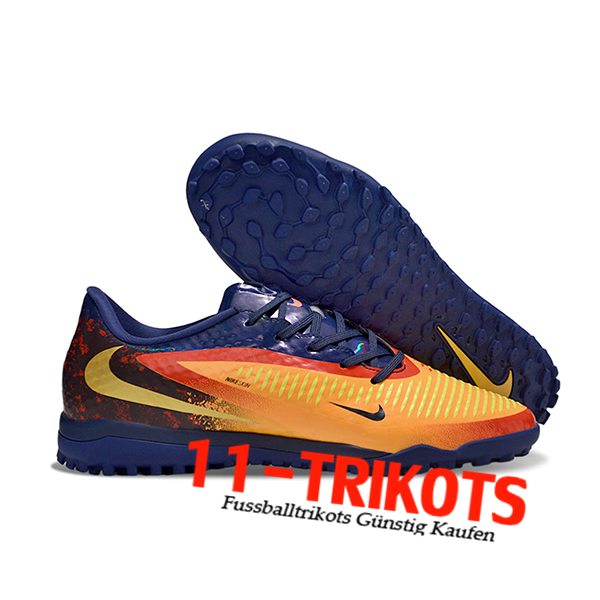 Nike Fussballschuhe Phantom 6 Low Academy "Erling Haaland" Orange/lila Nike Fussballschuhe Phantom 6 Low Academy "Erling Haaland" Orange/lila