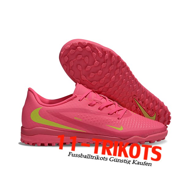 Nike Fussballschuhe Phantom 6 Low Academy "Erling Haaland" Rosa/Grün Nike Fussballschuhe Phantom 6 Low Academy "Erling Haaland" Rosa/Grün