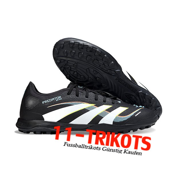 Adidas Fussballschuhe PREDATOR 25 ELITE TF BOOTS Schwarz/Weiß