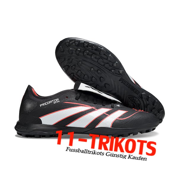 Adidas Fussballschuhe PREDATOR LEAGUE FT TURF Schwarz/Weiß/Rot