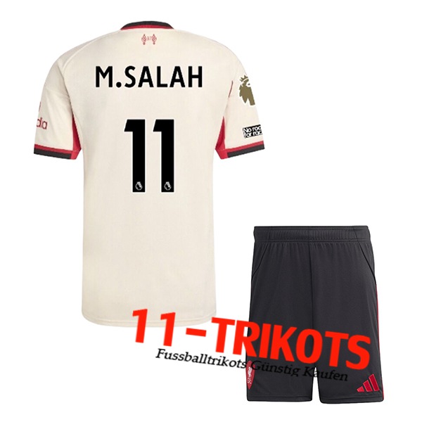 Liverpool (M.SALAH #11) Kinder 2025/2026 Auswärtstrikot