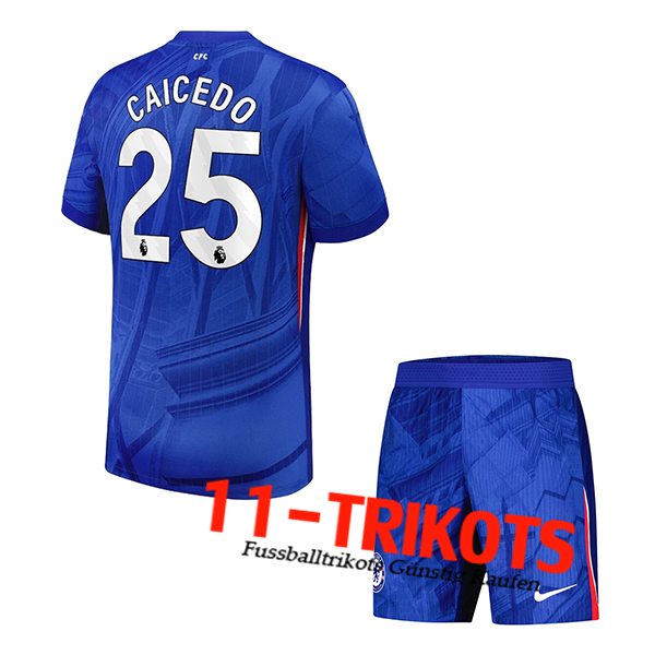 Chelsea (CAICEDO #25) Kinder 2025/2026 Heimtrikot