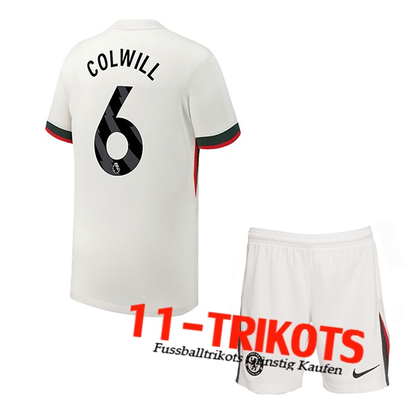 Chelsea (COLWILL #6) Kinder 2025/2026 Auswärtstrikot