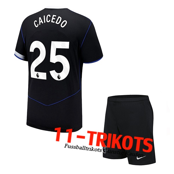 Chelsea (CAICEDO #25) Kinder 2025/2026 Third Trikot