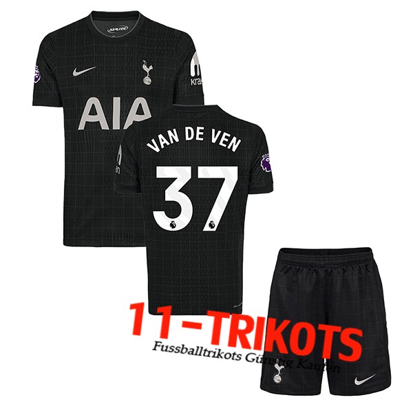 Tottenham Hotspur (VAN DE VEN #37) Kinder 2025/2026 Auswärtstrikot