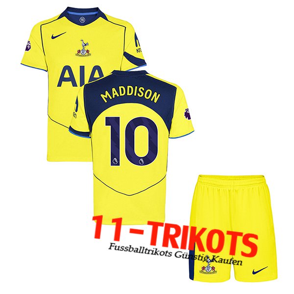 Tottenham Hotspur (MADDISON #10) Kinder 2025/2026 Third Trikot
