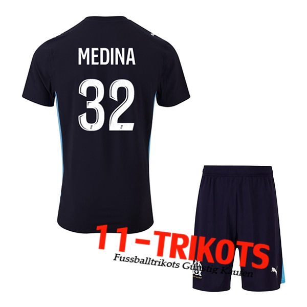 Marseille (MEDINA #32) Kinder 2025/2026 Auswärtstrikot