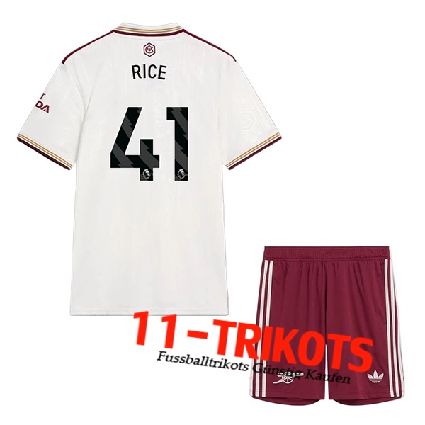 Arsenal (RICE #41) Kinder 2025/2026 Third Trikot