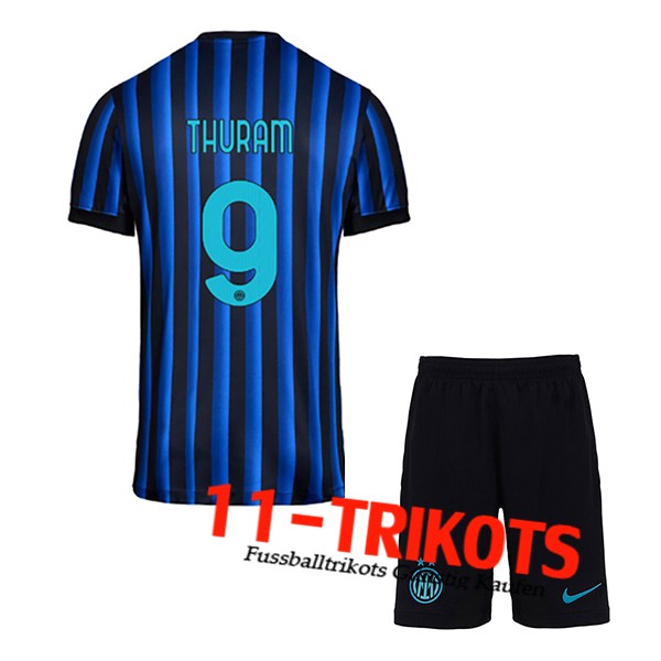 Inter Milan (THURAM #9) Kinder 2025/2026 Heimtrikot