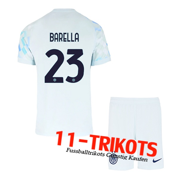 Inter Milan (BARELLA #23) Kinder 2025/2026 Auswärtstrikot