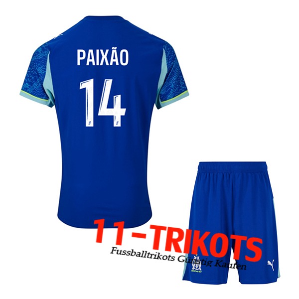 Marseille (PAIXÃO #14) Kinder 2025/2026 Third Trikot