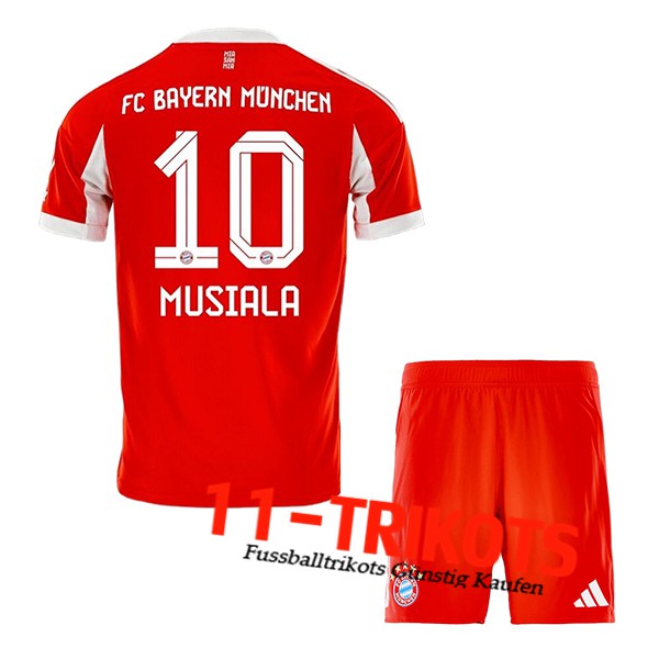 Bayern Munchen (MUSIALA #10) Kinder 2025/2026 Heimtrikot