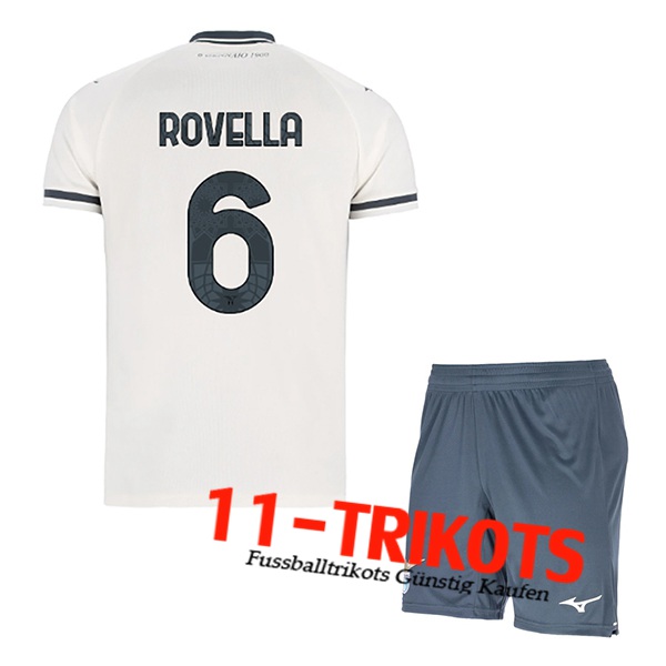 SS Lazio (ROVELLA #6) Kinder 2025/2026 Auswärtstrikot